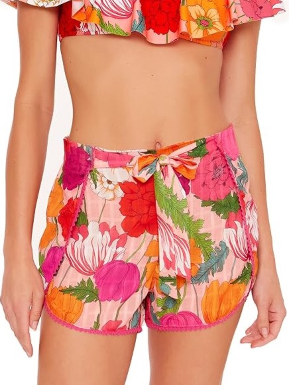Trina Turk sunny bloom wrap short